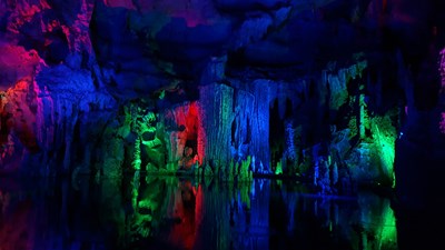 戀之風景溶洞風光