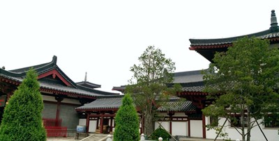 寺院一角
