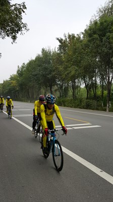 帶著大edge訪漢石橋濕地上