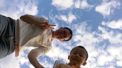 #與你的朋友一起來個(gè)最特別的廣角自拍#放膽來