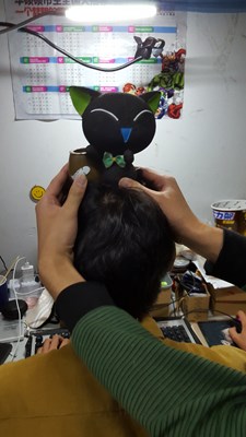 #戴一個(gè)別人意想不到的“帽子”自拍 # 貓貓帽子