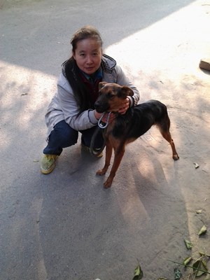 #美女與“野獸”的合影#放膽來