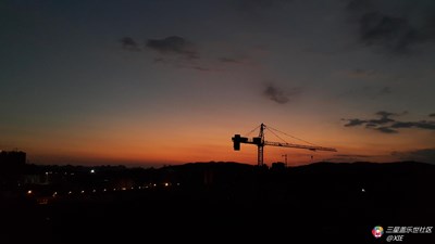 【隆冬百態(tài)】南寧 落日殷紅