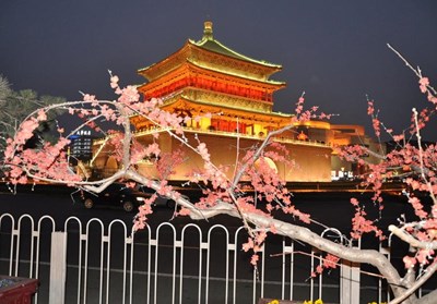 分享一組西鐘樓的夜景