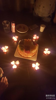 來北京9年，第一次過生日，感恩??