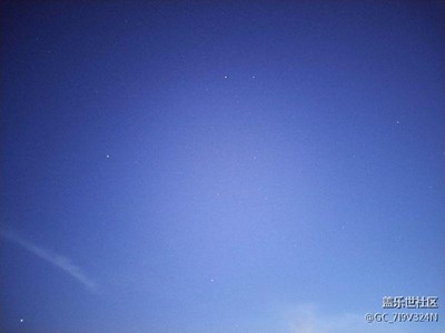 無任何后期的小星星