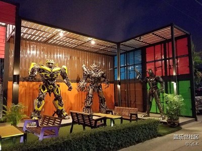 泰國之旅(16)  小城夜色