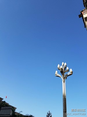 S7edge拍的藍(lán)天