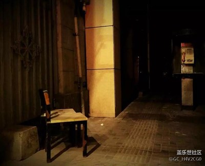 夜里不一樣的靜