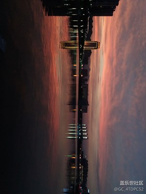 夕陽斜下-----不一樣的夕陽紅