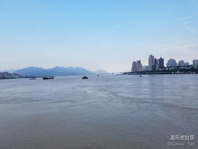 有水的地方就有s7edge，S7e游江心嶼