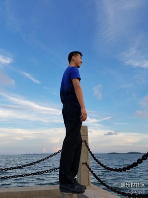 下班后到海邊逛逛，用S7拍出美景