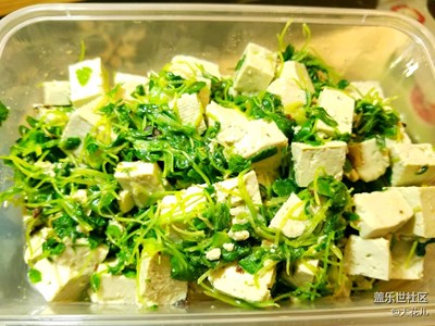 【美食環(huán)游之旅】+北京+黑豆腐拌香椿苗