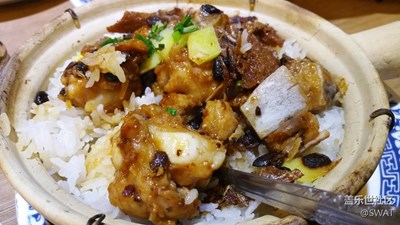 豆豉鯪魚淋西蘭花