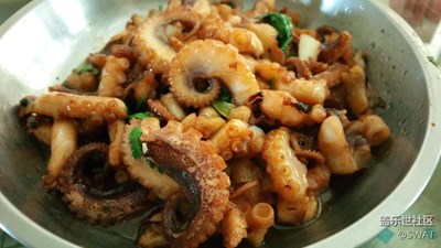 爆炒章魚(yú)