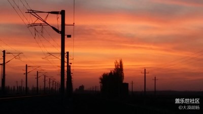 我與晚霞有個(gè)約會(huì)，石河子市，夕陽(yáng)晚霞