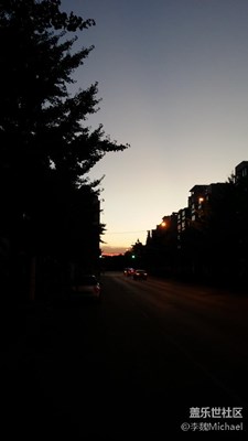 【我與晚霞有個(gè)約會(huì)】+上海虹口+傍晚的霞光