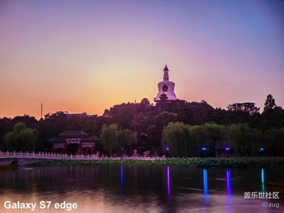 S7 edge 傍晚的北海