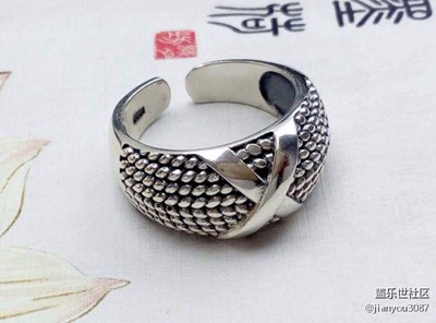 s990純銀戒指  老九門同款