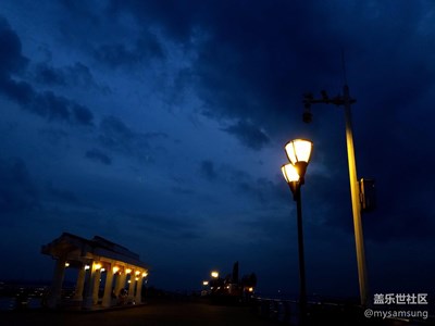 黃昏，帶上S7 edge去聽海