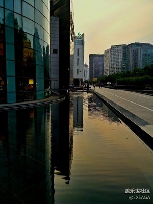 秋色正濃+北京+落日余暉