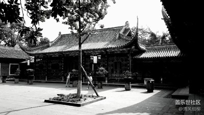 【黑白影像】+綿陽(yáng)市+草堂古風(fēng)遺韻,