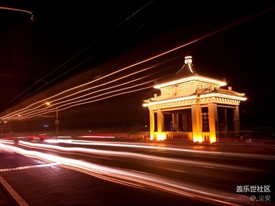 【攝影】武漢長(zhǎng)江大橋，流光溢彩