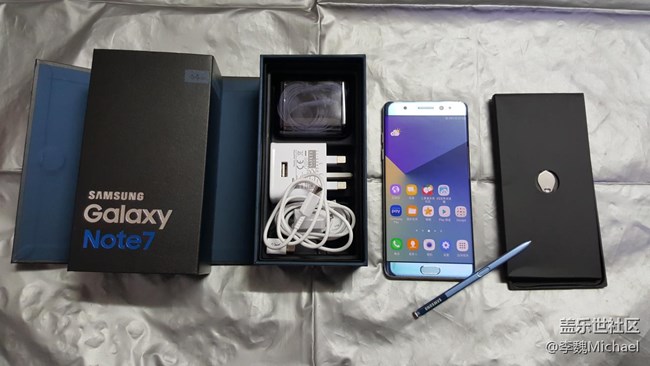 我將終身收藏NOTE7