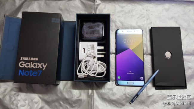 我將終身收藏NOTE7 我將終身收藏NOTE7