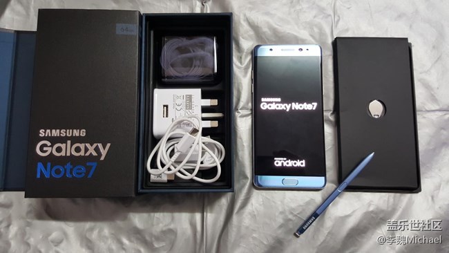 我將終身收藏NOTE7