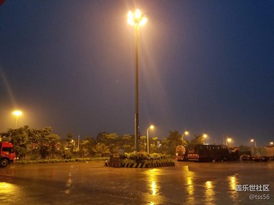 曾經(jīng)換胎的地方