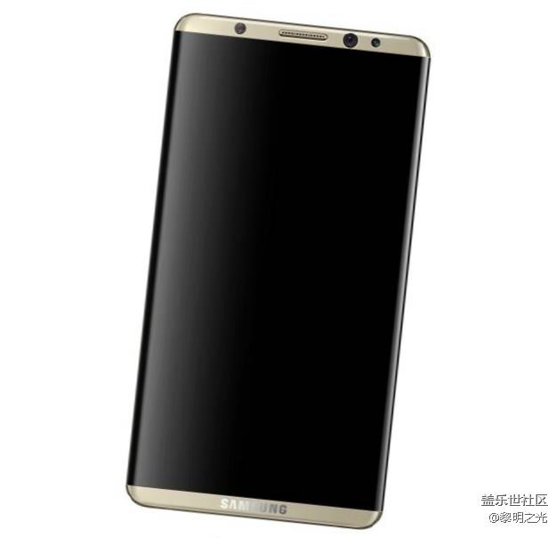 逆天屏占比！三星Galaxy S8渲染圖曝光？會是真的嗎？