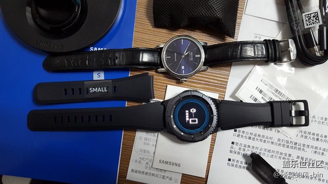 我們來曬曬單吧！三星gear S3