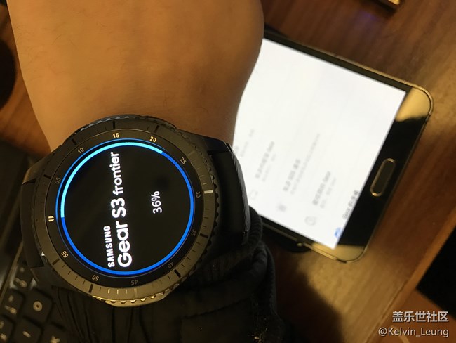 【用科技智造時間】Gear s3，愛不釋手。求贊。