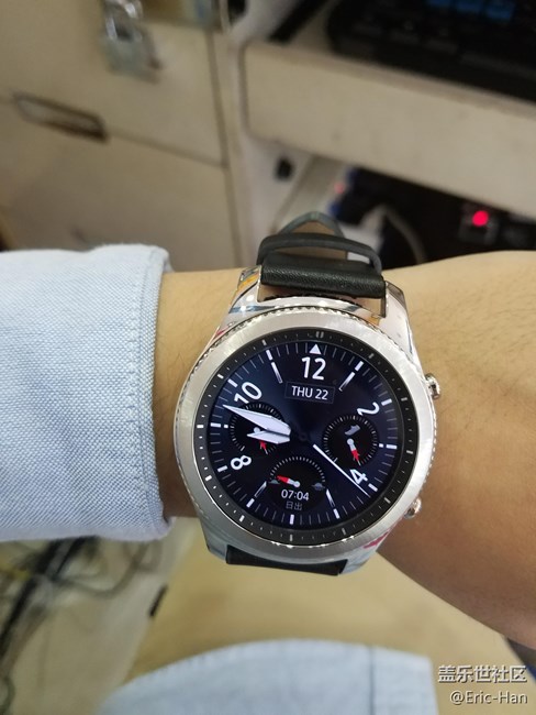 【用科技智造時間】Gear S3經典版終于到貨用了兩天