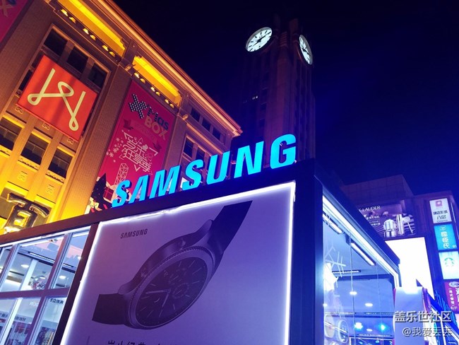 三星Gear S3王府井圣誕party 嗨翻天