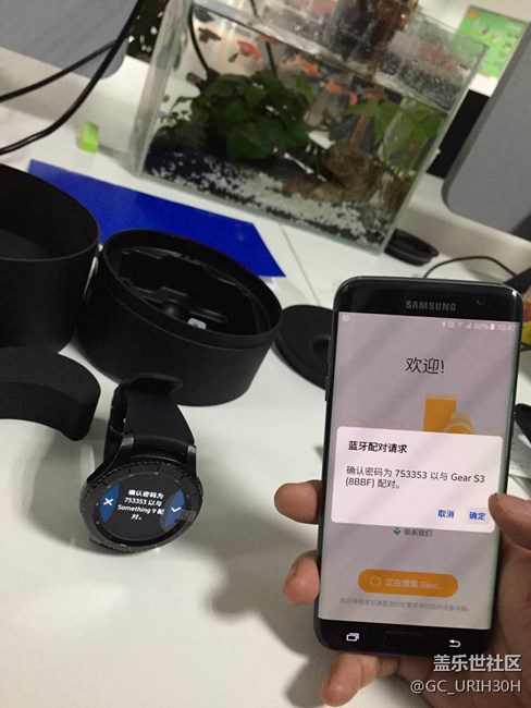 【用科技智造時(shí)間】期待已久的Gear S3終于到手