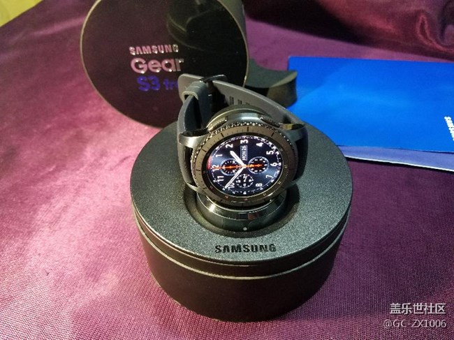 【用科技智造時(shí)間】Gear S3遲到的圣誕禮物終于收到了