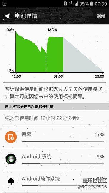 為什么A7100晚上充電最多百分之87？