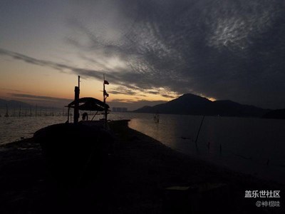 7姨專業(yè)模式拍黃昏，無后期