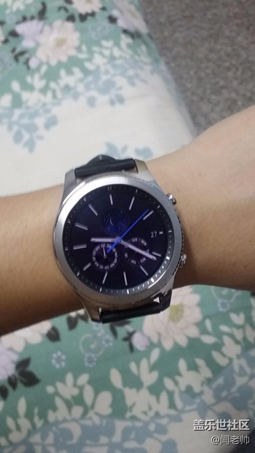 【用科技智造時間】gear s3 戴起來就是帥