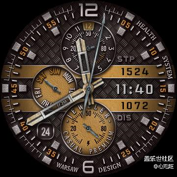 個人以為S3  Gear 最可用和實用的傳統(tǒng)表盤（有圖樣）