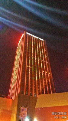 夜幕下的大哈西