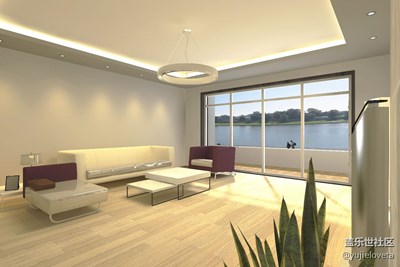 做的歐式和現(xiàn)代風(fēng)格的客廳廚房