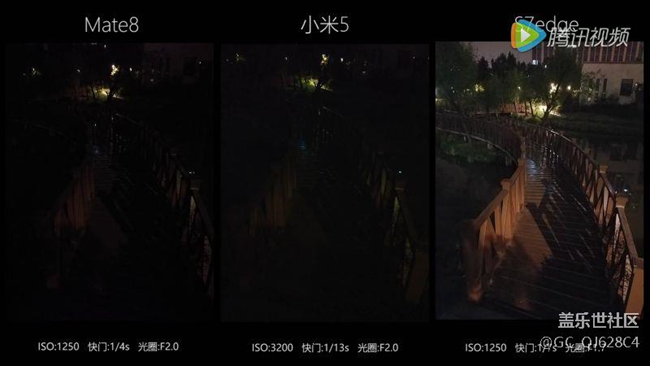 三星S7edge跟夜視儀一樣