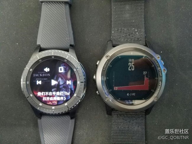 gear s3 與fenix3桌面插件對(duì)比及運(yùn)動(dòng)數(shù)據(jù)對(duì)比