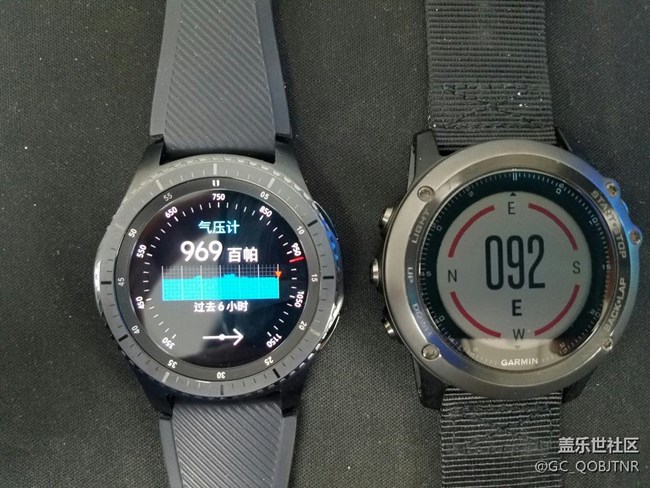 gear s3 與fenix3桌面插件對(duì)比及運(yùn)動(dòng)數(shù)據(jù)對(duì)比