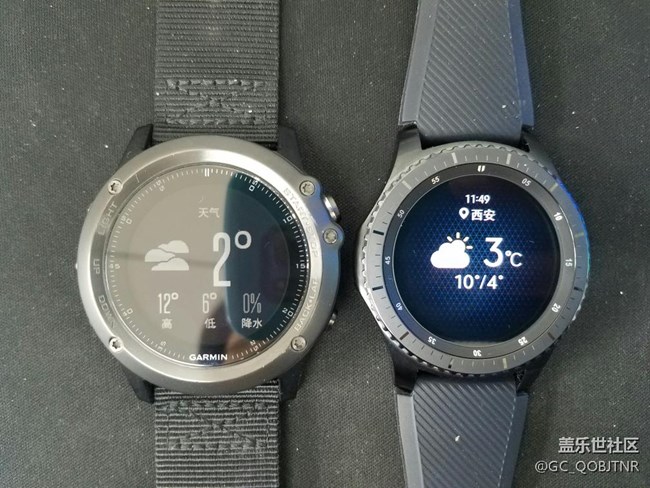 gear s3 與fenix3桌面插件對(duì)比及運(yùn)動(dòng)數(shù)據(jù)對(duì)比