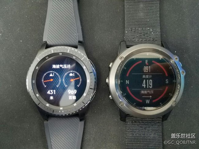 gear s3 與fenix3桌面插件對(duì)比及運(yùn)動(dòng)數(shù)據(jù)對(duì)比