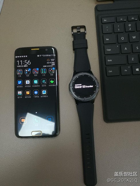 gear s3終于收到了！